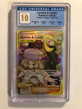 Authenticity Guarantee

Pokemon Cynthia and Caitlin Tag Team Full Art Co... - £248.02 GBP