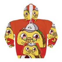 Maraca Shaker Fiesta Taco Celebration AOP Unisex Pullover Hoodie - £109.30 GBP+