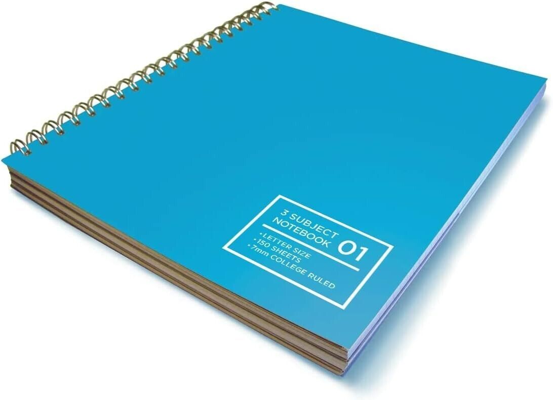 Primary image for Livescribe - ANA-00024 - 8.5 x 11 3-Subject Notebook #1 - Blue