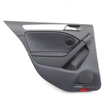 2010-2014 Mk6 Vw Gti 4 Door Rear Left Side Card Leather Trim Panel Oem -... - $99.00