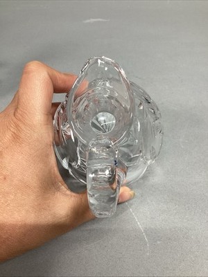 Set Of 2 Cut Glass Crystal Cruets Oil & Vinegar  W/ Stoppers Item image 13