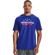 Mens Under Armour Ua Freedom Usa Chest Logo T-Shirt - XXL/XL/Large - Nwt - £19.90 GBP