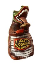 Vtg Cookie Jar I&#39;m a Cookie Crock California Originals Crocodile Circa 1970&#39;s - £62.77 GBP