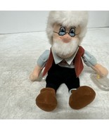 Vtg Fisher Price Star Bean Geppetto Disney Classic Pinocchio Plush Tag - $24.75