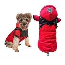 Winter Dog Coat Warm Puppy Vest Pet Jacket Waterproof Windproof Dog Thick Cloth - £20.40 GBP