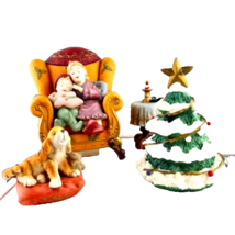 Vignette Ceramic Set of Children Dogs Christmas Tree - £26.64 GBP