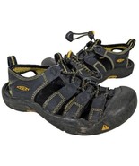 Keen Newport H2 Sandals Kids Size 12  Outdoor Drawstring Black 1001907 - £19.92 GBP