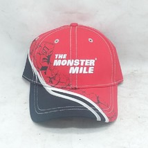 Dover International Speedway Red w Black The Monster Mile Nascar Racing Cap Hat - £13.68 GBP