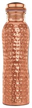 100% pure copper water bottle hammered 1 liter - £30.94 GBP