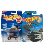 2 Piece Hot Wheels Lot: Bat Plane, Radio Flyer 1996 First Editions, NEW - $9.89