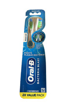 Oral-B Complete Deep Clean Toothbrushes, Medium, 2 Count Max Clean - £5.23 GBP