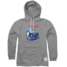 Hamm&#39;s Beer Bears at the Lake Hoodie Grey - £56.62 GBP+