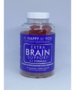 BE HAPPY BE YOU 90ct Extra Brain Memory Gummies - $461.58 MXN