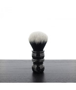 Yaqi Black Marble Handle Synthetic Shaving Brushes - £12.22 GBP