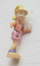 Miniature Polly Pocket 2002 Amusement World Replacement Polly Doll #126 - £13.76 GBP