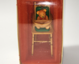 1984 SCHMID Gordon Fraser Gallery BEAR IN A HIGH CHAIR Ornament In Origi... - $24.97