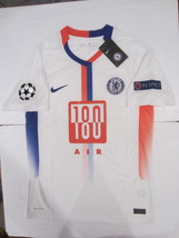 Christian Pulisic Chelsea FC UCL Match Slim White Fouth Soccer Jersey 20... - $110.00