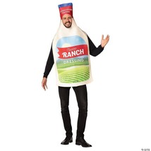Ranch Salad Dressing Bottle Adult Costume Food Tunic Halloween Party GC2168 - £54.50 GBP