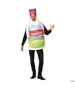 Ranch Salad Dressing Bottle Adult Costume Food Tunic Halloween Party GC2168 - £55.14 GBP