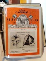 1937 Ford Service Bulletin Headlamps &amp; Adjustments March ORIGINAL  - £11.59 GBP