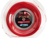 YONEX POLYTOUR FIRE 1.20mm 200m 17L Tennis String Red Reel Racquet Poly ... - $179.90