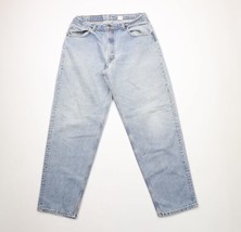 Vtg 90s Levis 560 Mens 36x32 Distressed Loose Fit Tapered Leg Denim Jeans USA - £63.26 GBP
