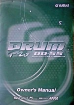 Yamaha DD-55 Digital Drum Pads Original Operation User&#39;s Owner&#39;s Manual ... - £23.36 GBP
