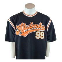 Akdmks Mens 2XL Vintage Heavy Hitters Baseball Jersey Black 99 - £29.09 GBP