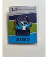 NEW 2025 D23 Gold Member Exclusive Stitch 2&#39;&#39; Pin - $413.63 MXN