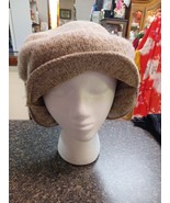 Vintage LL Bean Wool Guide Hat Winter Flat Cap Neck Flap USA Made Oatmeal - $566.32 MXN