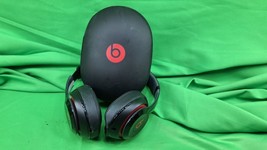Beats by Dr. Dre Studio 2.0 Black Red Over The Ear Wired Headphones Mode... - $29.56