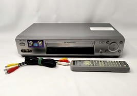 Sony SLV-N88 4 Head HiFi Stereo VCR/VHS Player/Recorder with Remote RCA Cable - £57.15 GBP