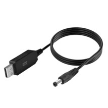 5V To 12V Step Up Cable, Usb Adapter With Dc Jack 5.5 X 2.1Mm For Fan, T... - $12.99