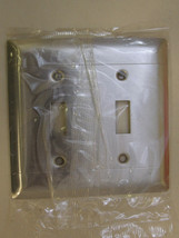 Pass &amp; Seymour 430SS/S2 Stainless 2-Gang 2 Toggle switches Wall Plate, B... - £31.90 GBP