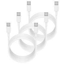 Usb C Fast Charger 3 Feet, 3Pack 3 Ft Usb C To C Charging Cable Compatib... - $24.99