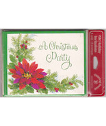 Nostalgic Christmas Party Greeting Cards; Fine quality, 16 cards/envelop... - £6.25 GBP