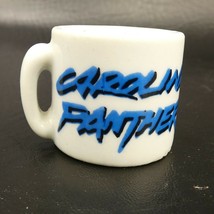 CAROLINA PANTHERS NFL Mini Miniature Coffee Mug Super Fan Collectible  K... - $4.95
