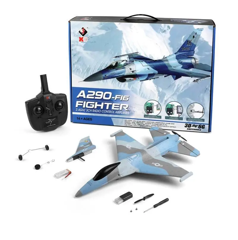 Wltoys XK A290 RC Airplane Remote Radio Control Model Aircraft 3CH 452mm 3D/ - $80.18+