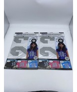 12 pc Iron-on 8&quot; large fabric art decal team Numbers GLITTER appliques L... - $284.64 MXN