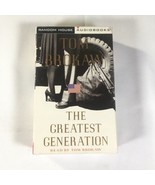 Tom Brokaw: The Greatest Generation by Tom Brokaw (1998, Cassette, Abrid... - £16.30 GBP