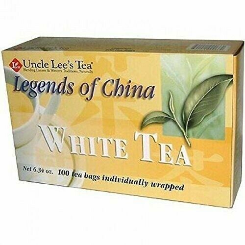 Uncle Lee's Legends of China White Tea - 100 Tea Bags - £11.53 GBP