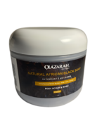 Natural African Black Soap Body Scrub - Antioxidant &amp; Anti-Aging,  7 oz - £9.43 GBP