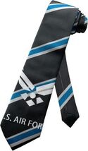 Mens United States Air Force US USA Armed Forces Necktie - Black - Skinn... - $0.99