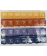 NEW 28 Grid Medicine Pill Box Container Case One Week Morning Noon Eveni... - $287.92 MXN