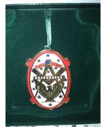 National Sojourners Freemasons American Veterans Ornament W/gift box Mas... - $29.40