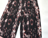 Cynthia Rowley Silk Pants Womens Size 12 Black Straight Leg Business Casual - $26.17