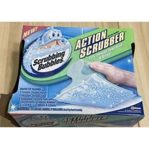 Scrubbing Bubbles Action Scrubber Tub &amp; Shower Starter Kit 4 Pads Handle... - $14.85