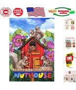 Fall Nuthouse Squirrels Diamond Art Kit – 5D DIY Canvas, 30x40cm for Hom... - $13.28 CAD