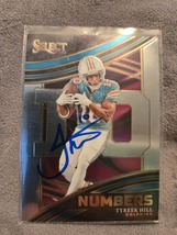 Tyreek Hill Signed Football Card Autographed Miami Dolphins  - $428.70 MXN