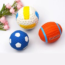 JSBlueRIdge Squeaky Latex Dog Ball Toy - Fun and Durable Toy for Dogs - ... - £15.36 GBP